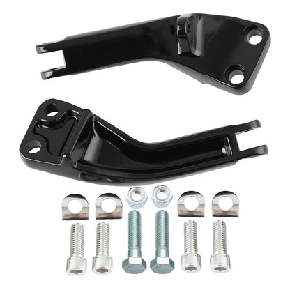 Rear Passenger Foot Pegs Mounts for Harley Dyna Street Bob (2007-2017)