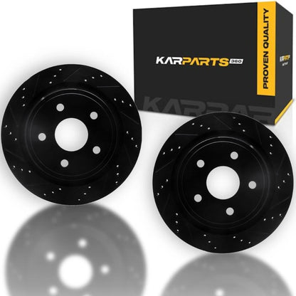 Rotor Set Rear for Ram 1500 Classic (2019–2024) ALX-PAU-DF-8002-40081-CLA3