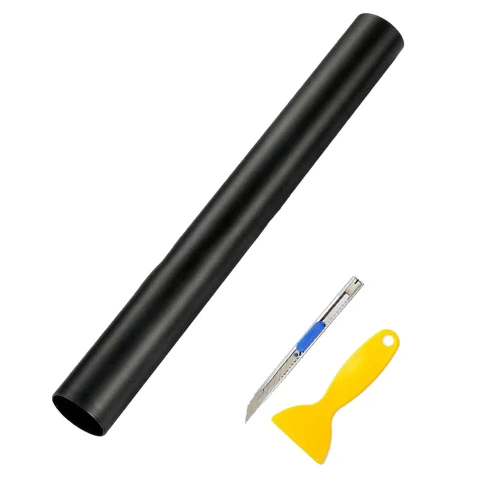 Light Smoke Black Headlight Fog Taillight Tint Film for Universal (12"x 72")