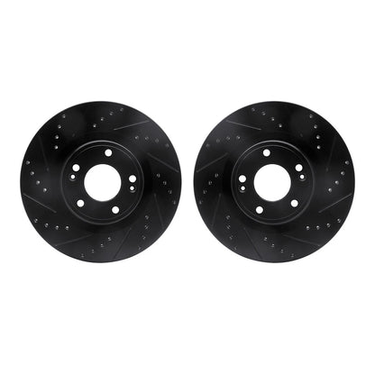 2X Brake Discs Front for Hyundai Genesis Coupe (2010–2016) WHPN1-03018
