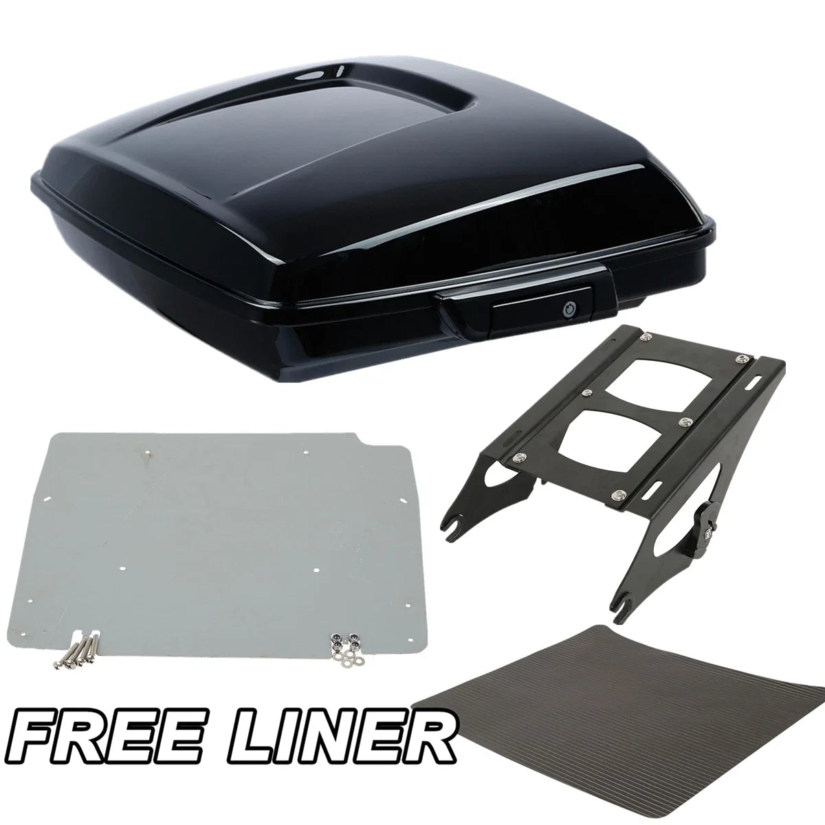 Razor Trunk Mount Rack & Base Plate for Harley Street Road Glide King (2014–2026)