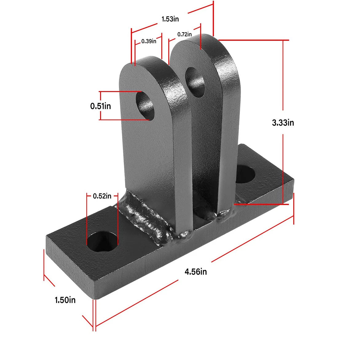 Set of 2 Bolt-On Adapter Tabs for Blue Ox Baseplate BX88230