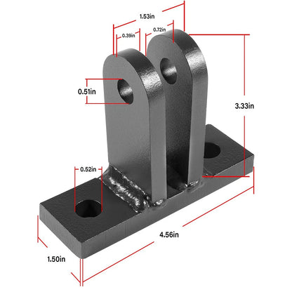 Set of 2 Bolt-On Adapter Tabs for Blue Ox Baseplate BX88230