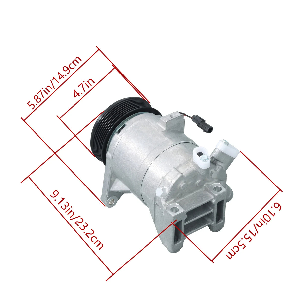 A/C Compressor & Clutch for Nissan Murano (2009–2014)