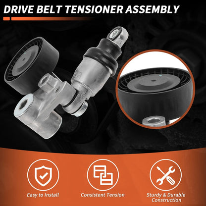 Set of 1 Drive Belt Tensioner Kit for Hyundai Azera (2006–2011) 39104