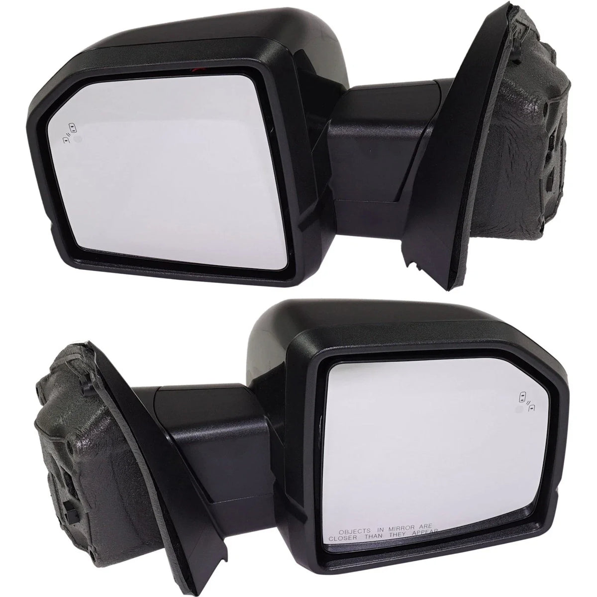 Power Heated Turn Signal Mirrors for Ford F-150 (2015–2017)