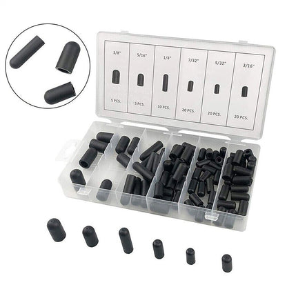 80pcs Silicone Hose Cap Assortment Kit for Manifold