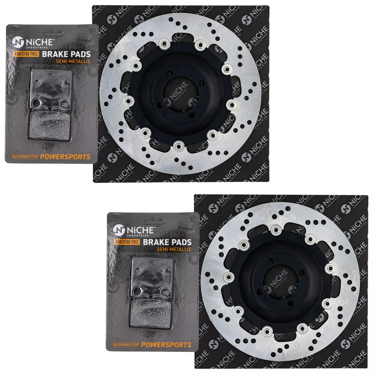 Front Brake Pad Rotor Kit for BMW K75 (MK1008132, 34112316070)
