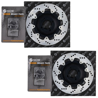 Front Brake Pad Rotor Kit for BMW K75 (MK1008132, 34112316070)