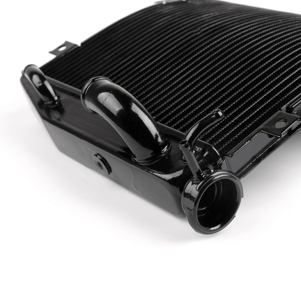 Aluminium Black Radiator Cooler for Kawasaki Ninja ZX10R (2004–2005)