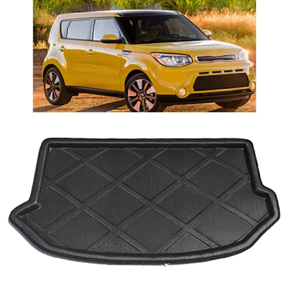 Rear Trunk Tray Cargo Boot Liner Mat for Kia Soul (2010–2016)