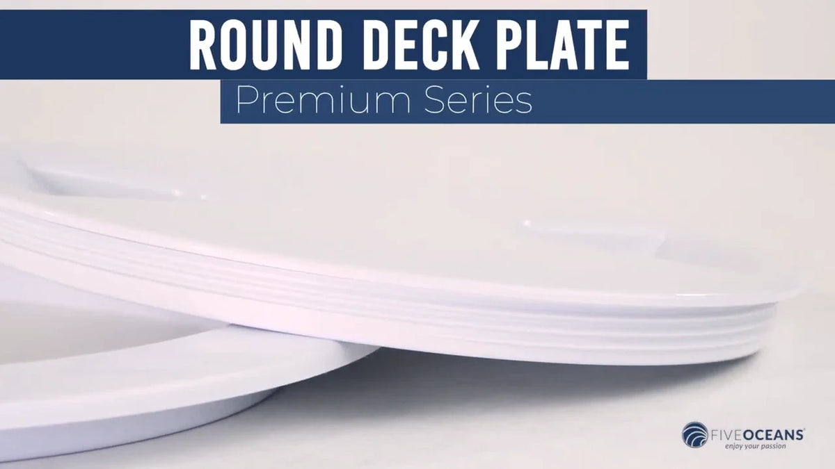 6" Round Inspection Deck Plate Hatch for Boats (Marine Access)