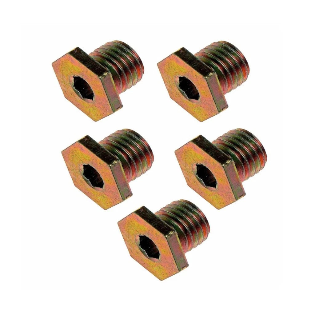 5X Engine Oil Drain Plugs for BMW 120i (2007–2012) ALX-PAU-RB-090-165-CL360A50