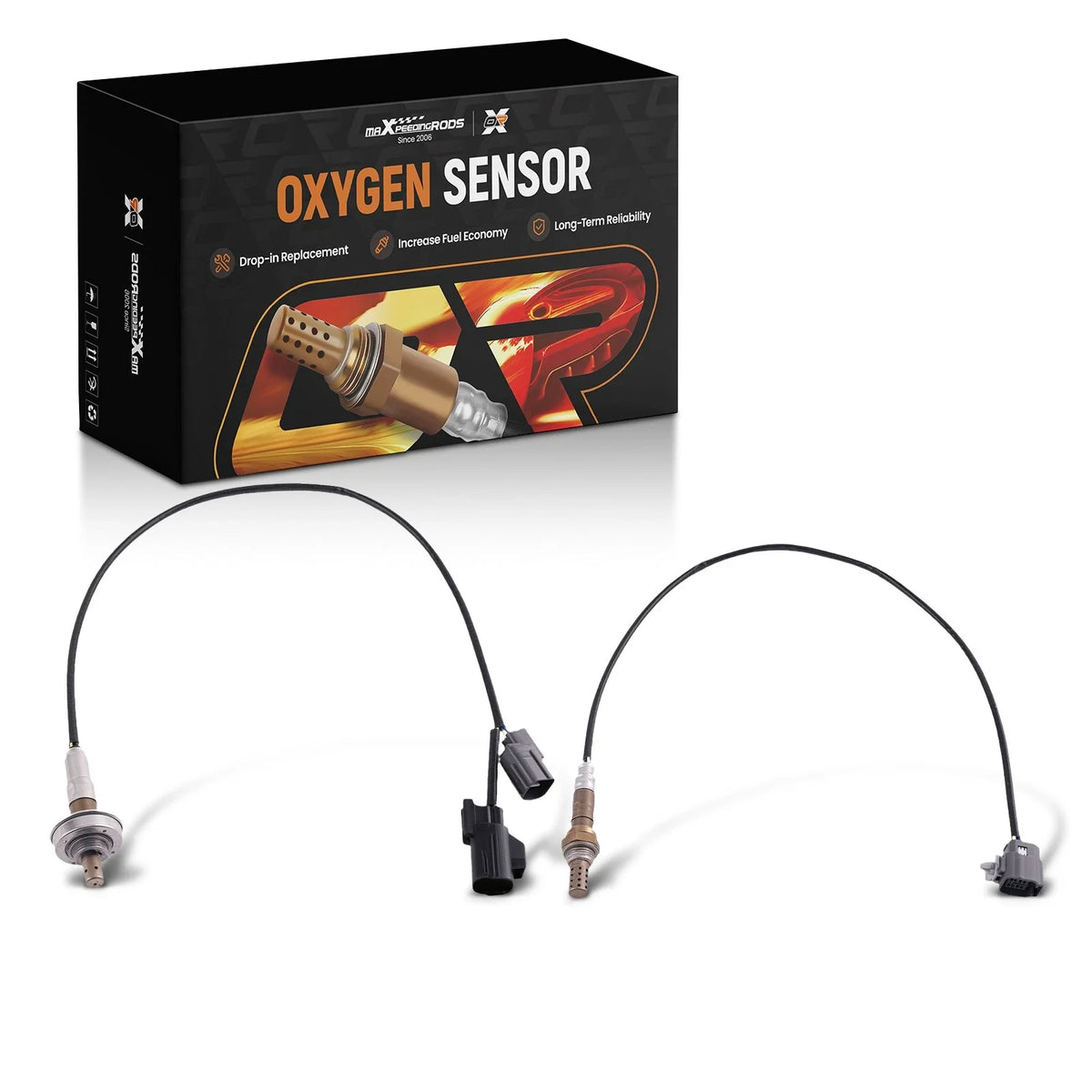 2X Up/Downstream Oxygen Sensor for Mazda CX-7 2.3L (2007–2012) 234-5012 234-4044