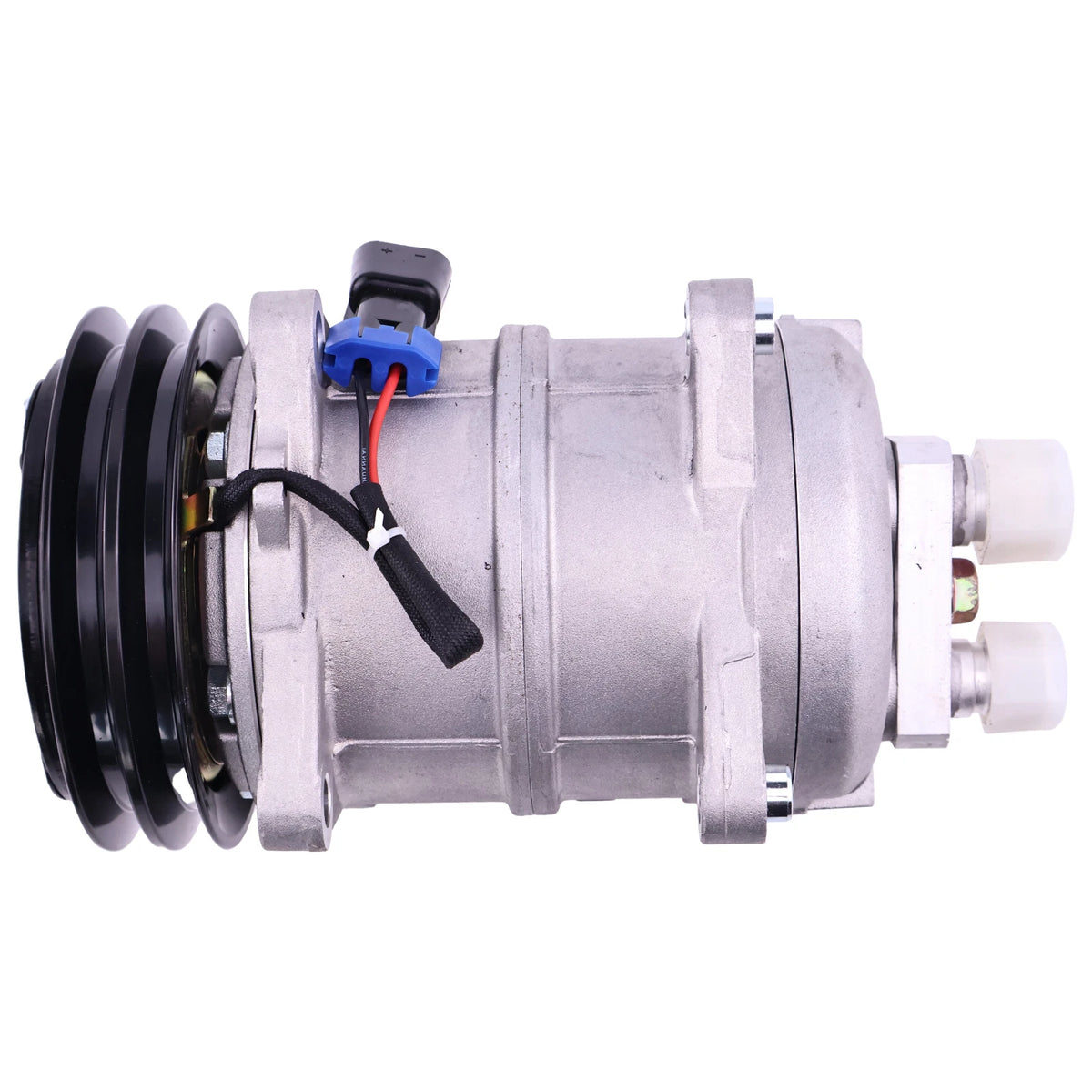 2X 12V A/C Compressor for Bobcat S160 S185 S205 T180 T190 (7023582, 7136676)