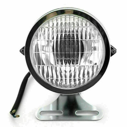 Chrome Bullet Headlight Lamp 4.75" for Hy Chopper Bobber (T9)