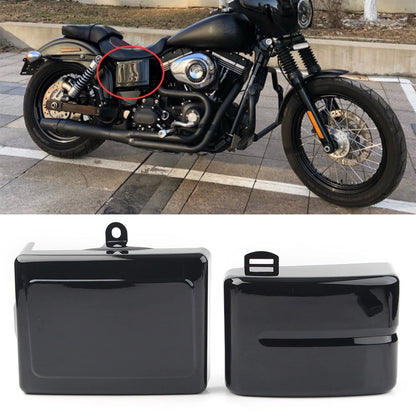 Battery Side Cover for Harley Dyna Fat Bob Low Rider Wide Glide (2006–2017)