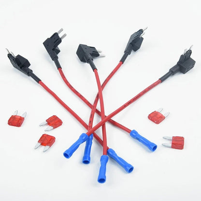 5pcs In-Line Car Add A Circuit Fuse Tap Adapter for MINI