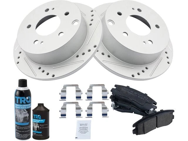 Brake Pad and Rotor Kit for Mitsubishi Galant (2004–2009, 2012) 75655NPYN