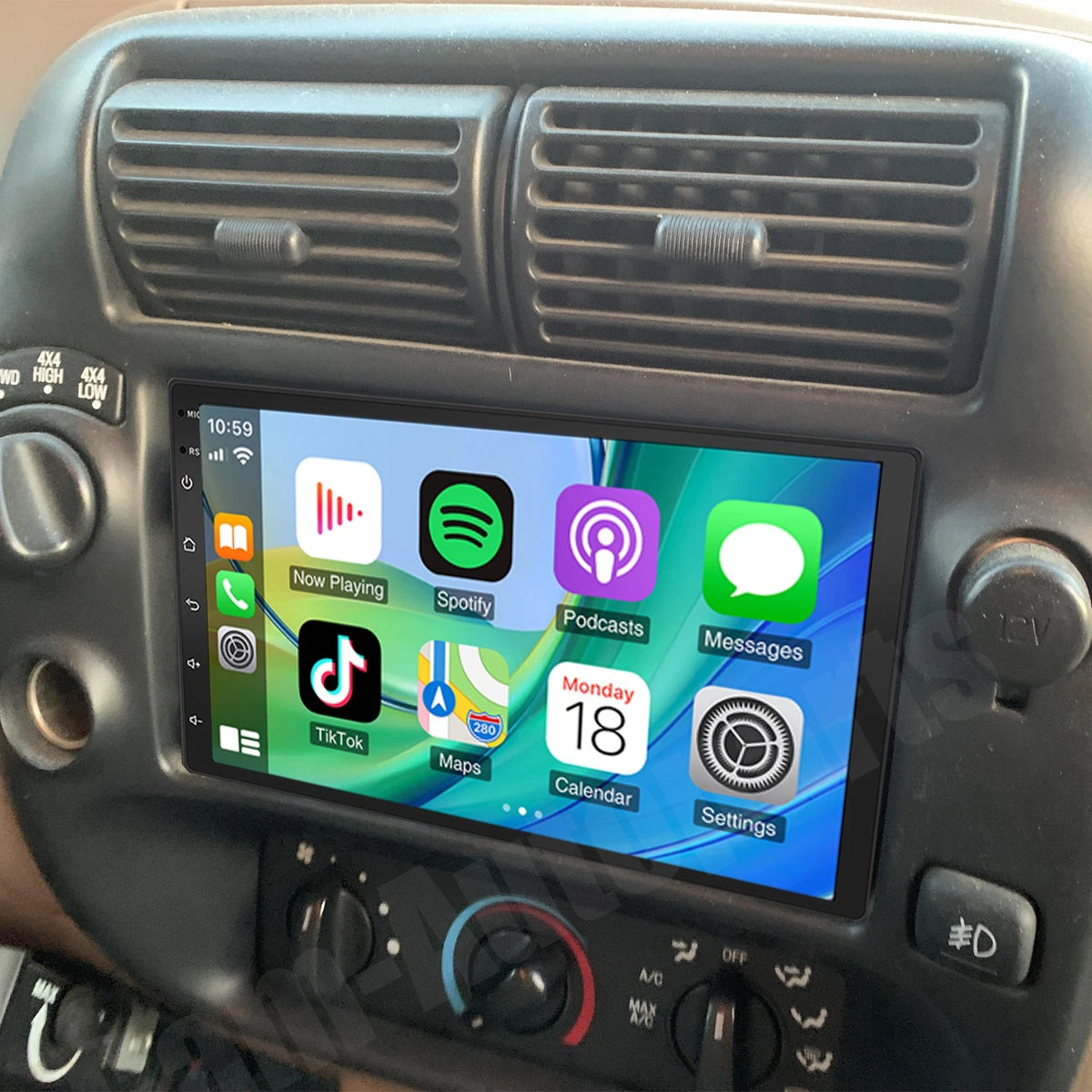 7" Android 13 Carplay Stereo for Ford Ranger (1998–2006)