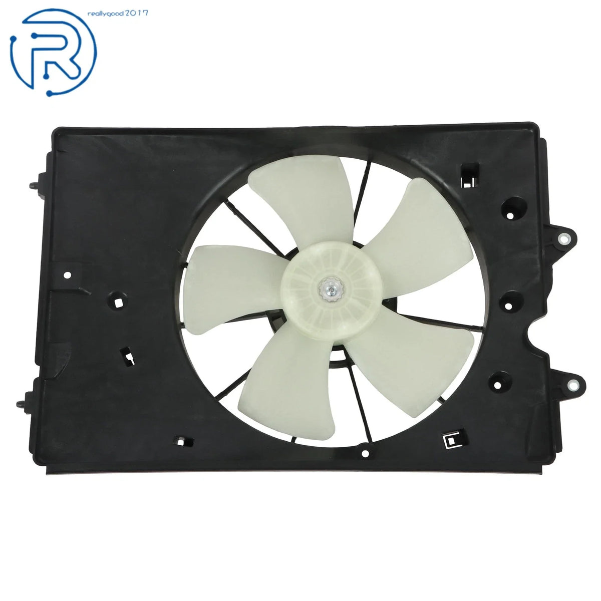 Radiator Cooling Fan Assembly w/ Shroud for Honda Pilot Ridgeline (2009–2015)