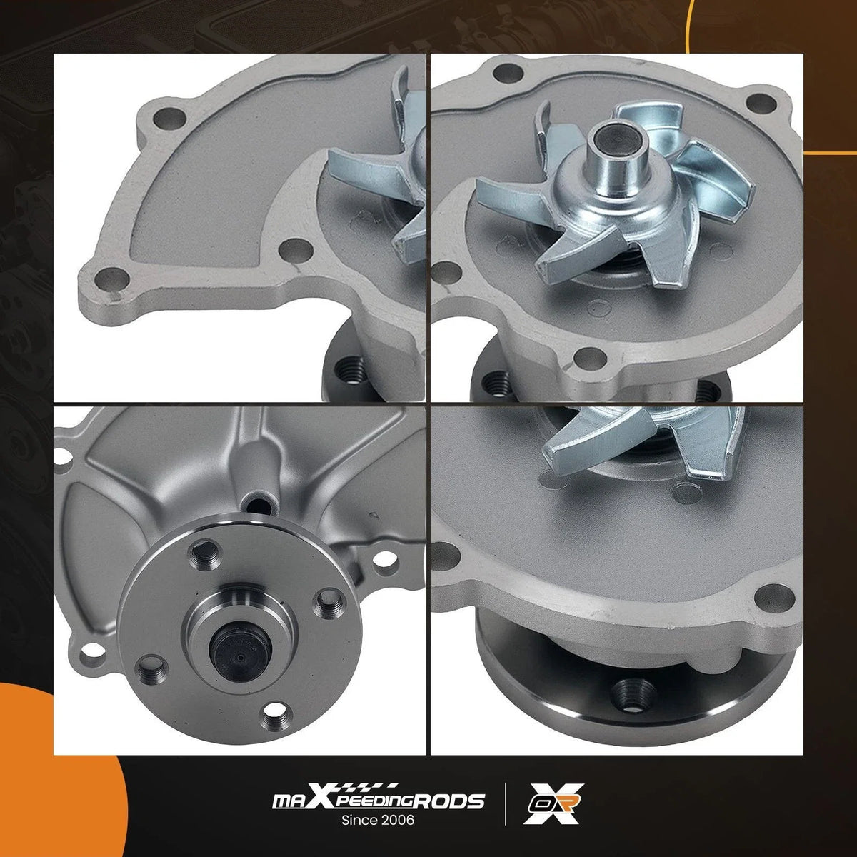 Heavy-Duty Water Pump for Toyota Forklift 7FG/8FG (680175470800)