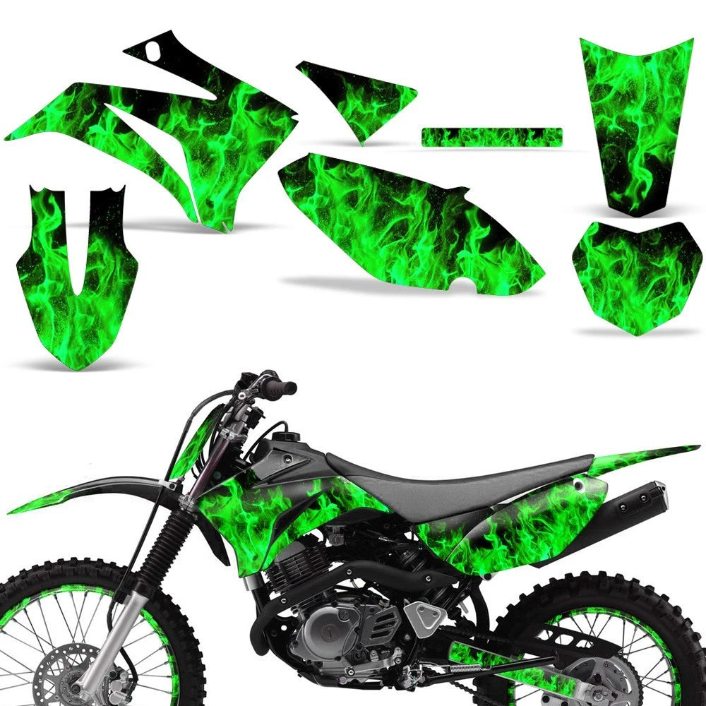 Graphic Stickers +#PLT/RIM Decals for Yamaha TTR125 (2008–2018)
