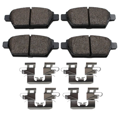 Set of 4 Akebono ProACT Rear Ceramic Brake Pads for Fusion MKZ Zephyr 2006–2012