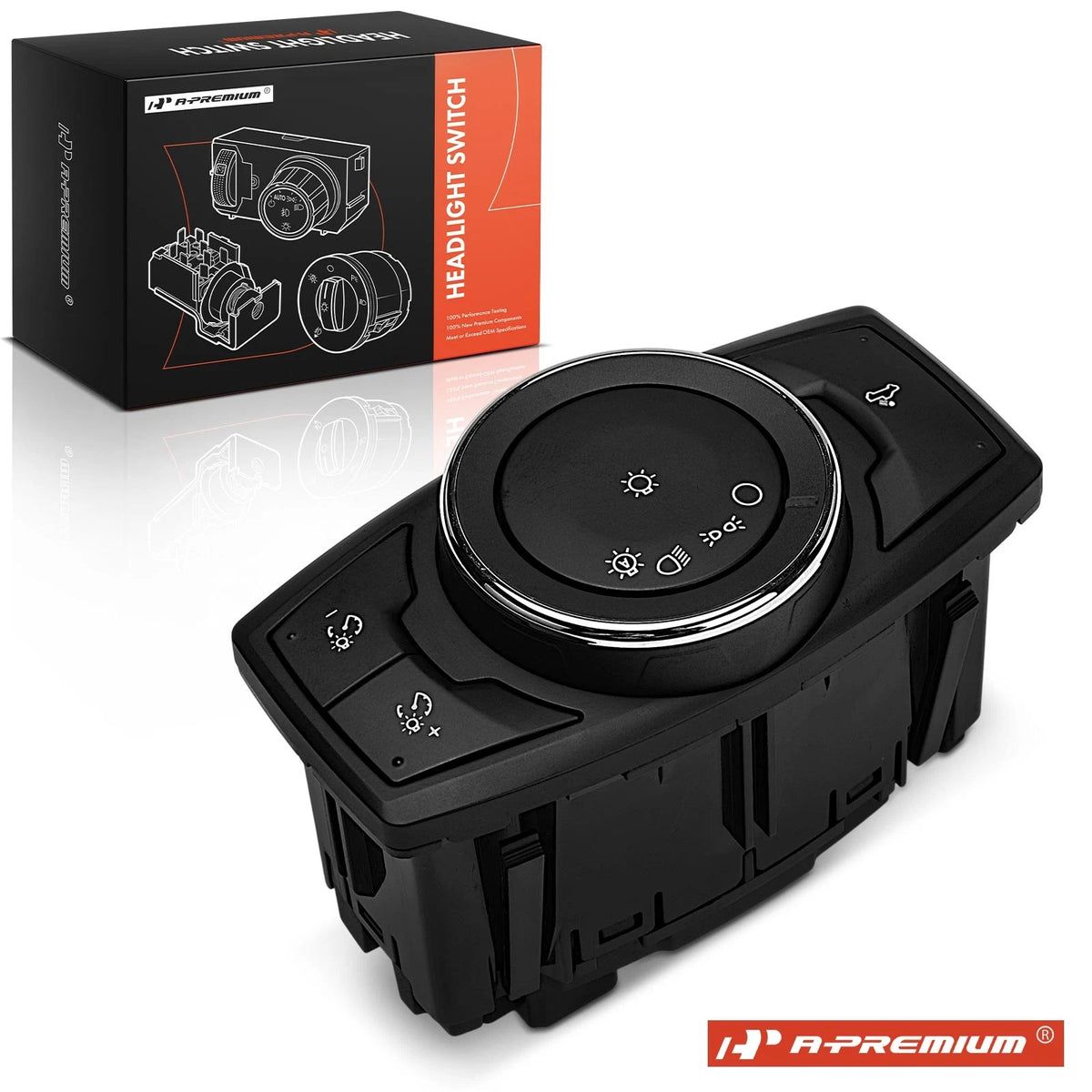 Headlight Switch for Ford F-150 F-250 (2015–2022) FL3Z11654CA FL3Z11654CB HLS1742