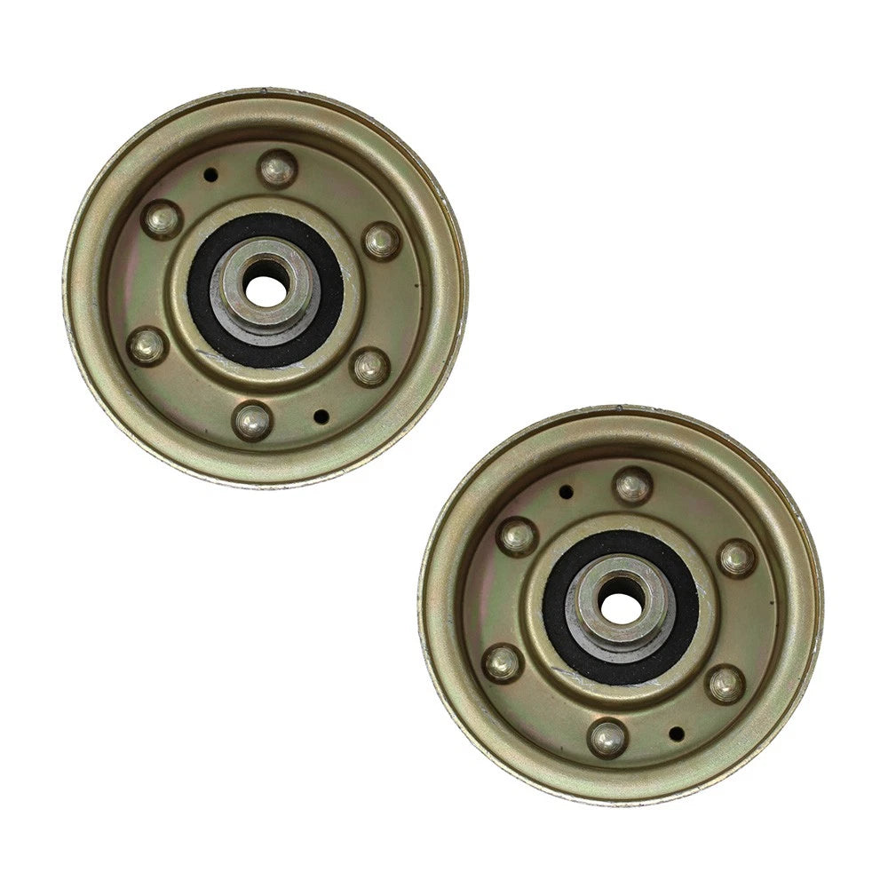 2X Flat Idler Pulley for Husqvarna (Fits 539919078)