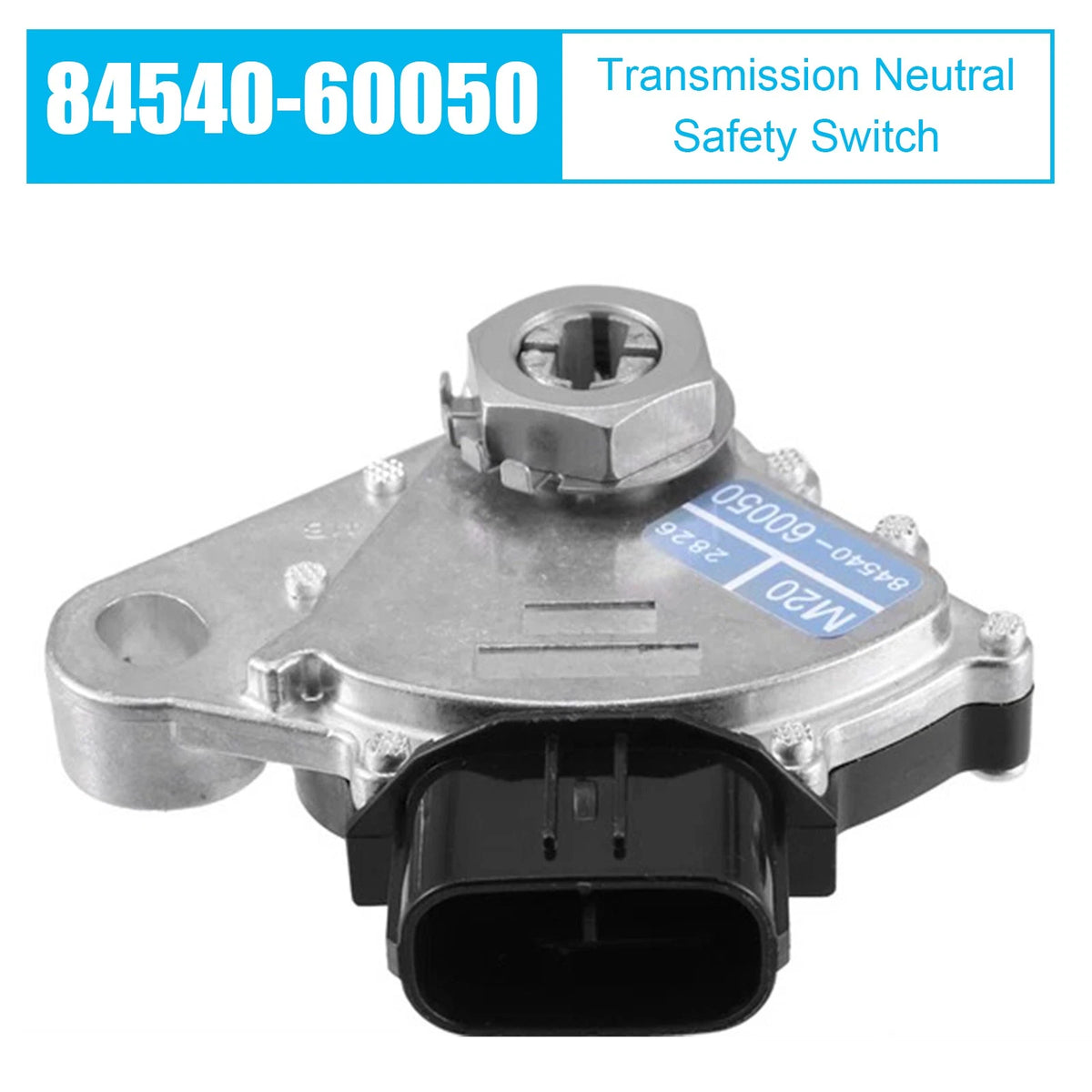 Transmission Neutral Safety Switch for Toyota Tacoma 4Runner (2005–2020) 84540-60050, 8454060050
