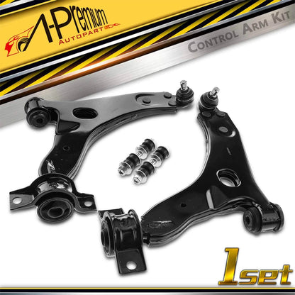 Set of 4 Front Lower Control Arm Ball Joints for Ford Focus (2000–2004) 1073215, 1090738, 6S4Z3079AA, 7S4Z3079A