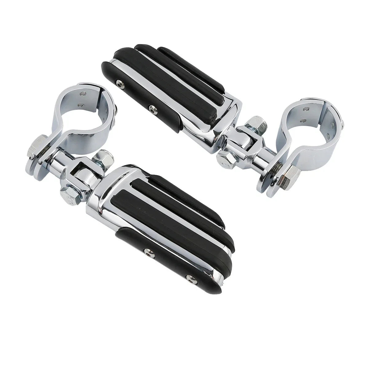 25mm 32mm 35mm Foot Pegs Clamps for Yamaha V-Star XVS1300 XVS650, Honda GL1800