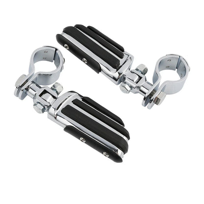 25mm 32mm 35mm Foot Pegs Clamps for Yamaha V-Star XVS1300 XVS650, Honda GL1800