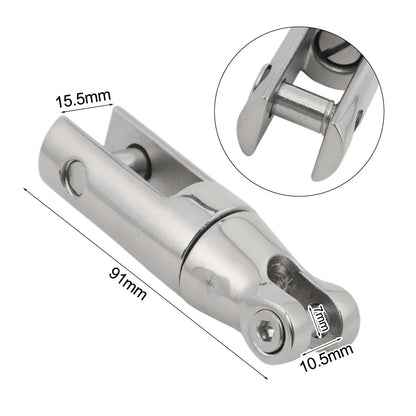 316 Stainless Steel Swivel Connector for Marine Anchoring Systems