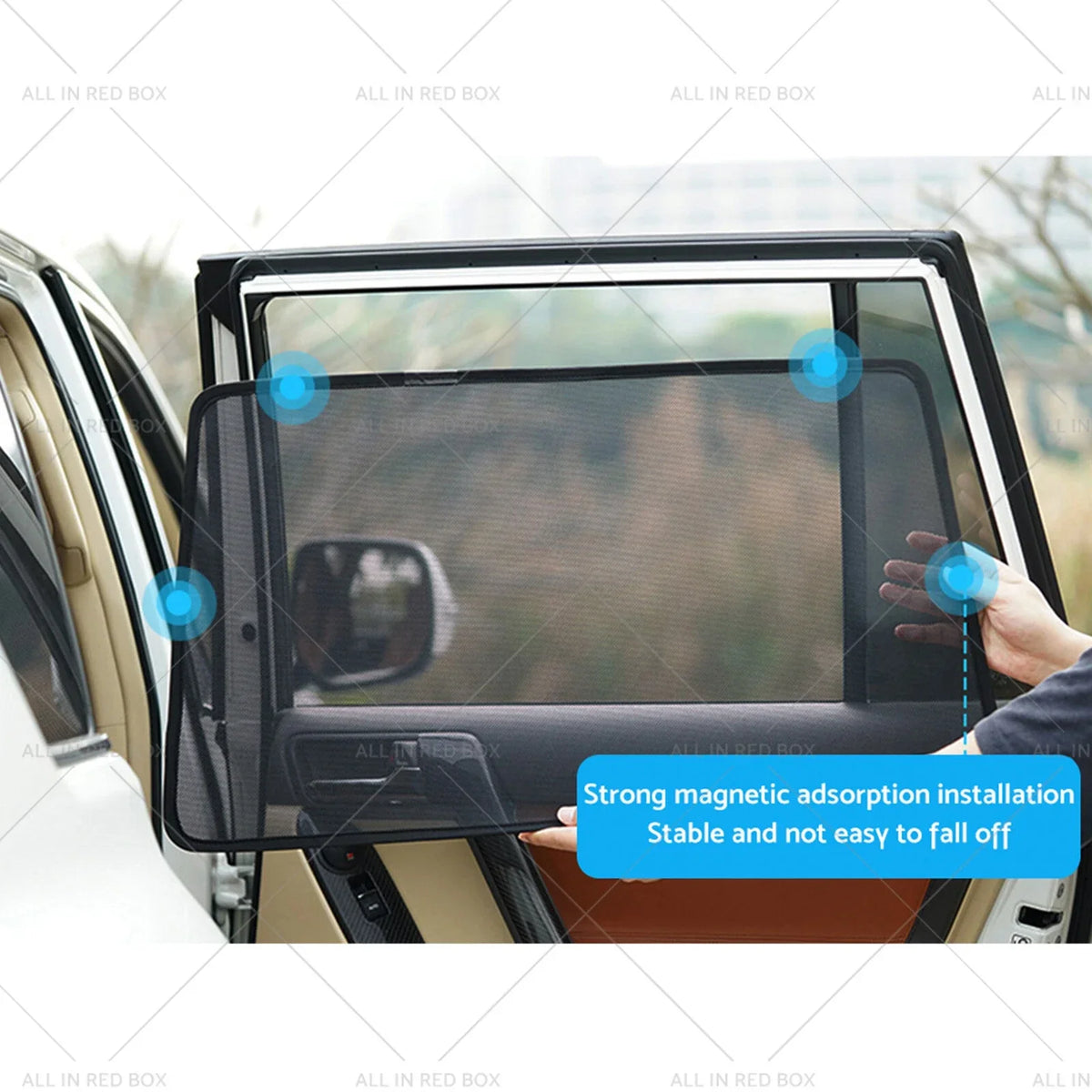 Magnetic Mesh Sun Blind Shade for MG ZS ZST ZS EV (2018-2023)