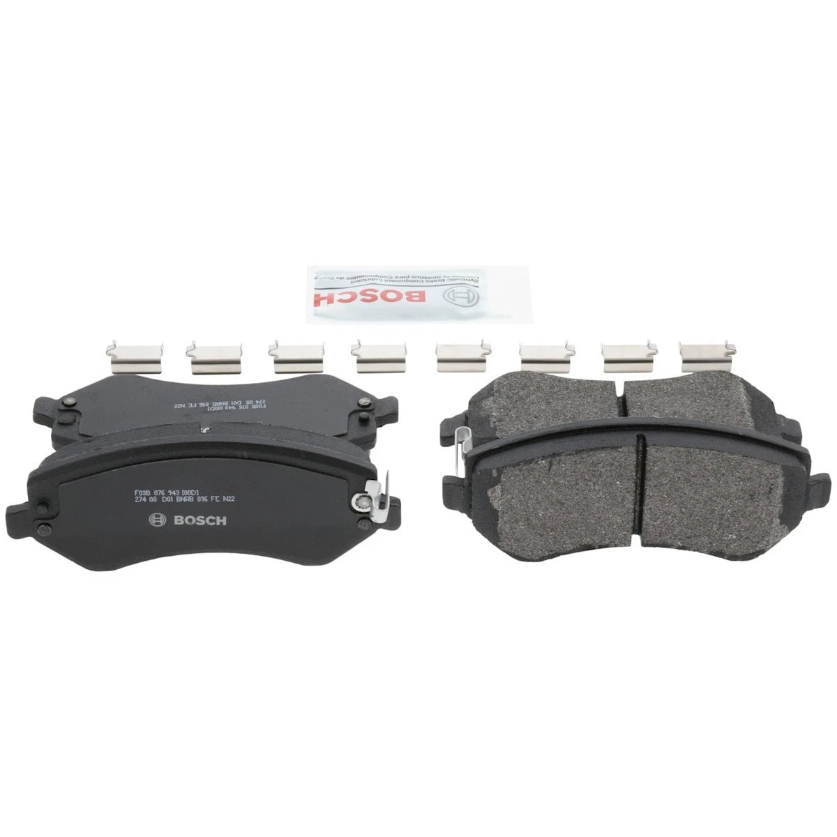 2X BP856 Brake Pad Set for Dodge Caravan (2001–2007)