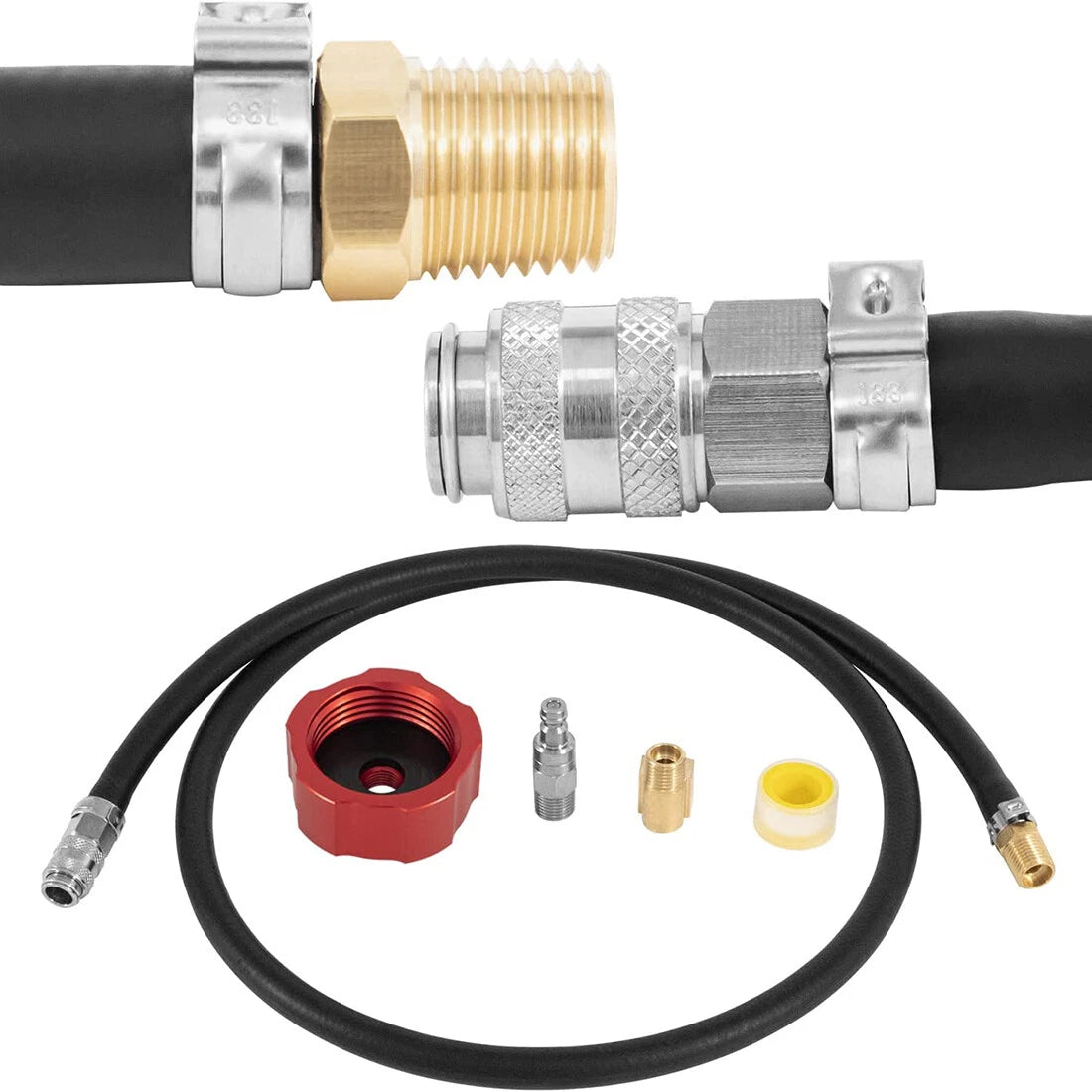 Single System Clam Kit for Honda EU1000i EU2000i Generator