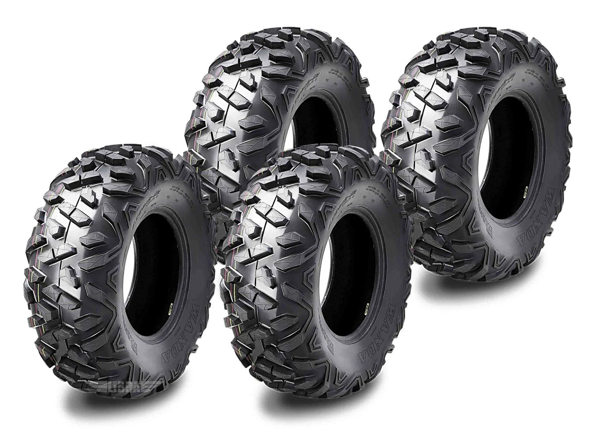 Set of 4 ATV Tires 27x9-14 for John Deere Gator XUV825i (2016)