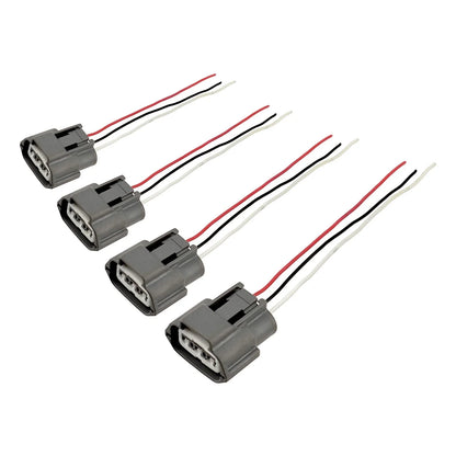 Set of 4 Ignition Coil Wiring Connectors for Nissan Sentra Qashqai Juke