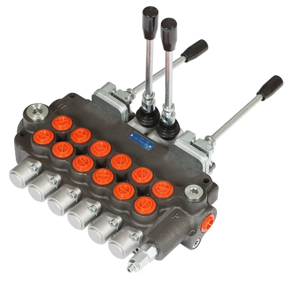 Hydraulic Backhoe Directional Control Valve with 2 Joysticks