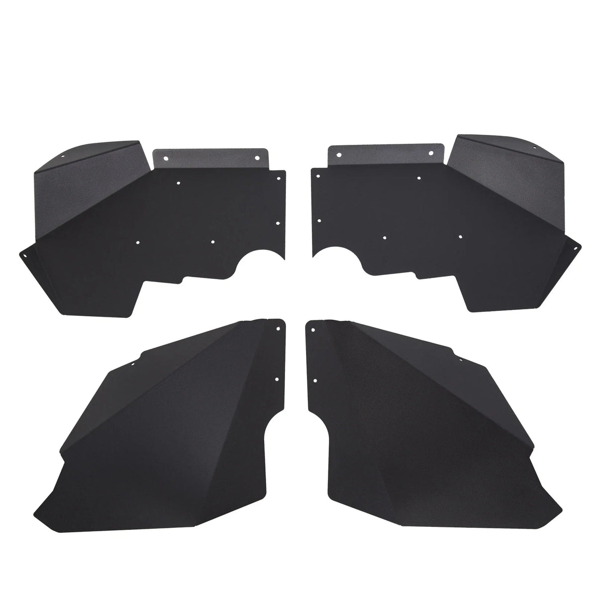 Aluminum Front Inner Fender Liners for Jeep Wrangler JK JKU (2007–2019)