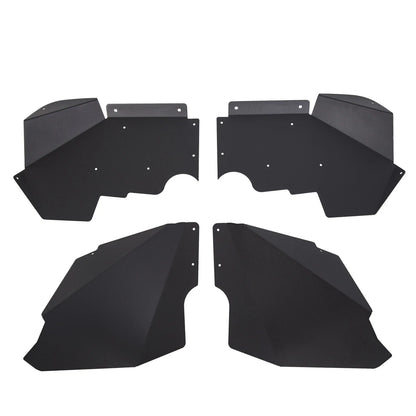 Aluminum Front Inner Fender Liners for Jeep Wrangler JK JKU (2007–2019)