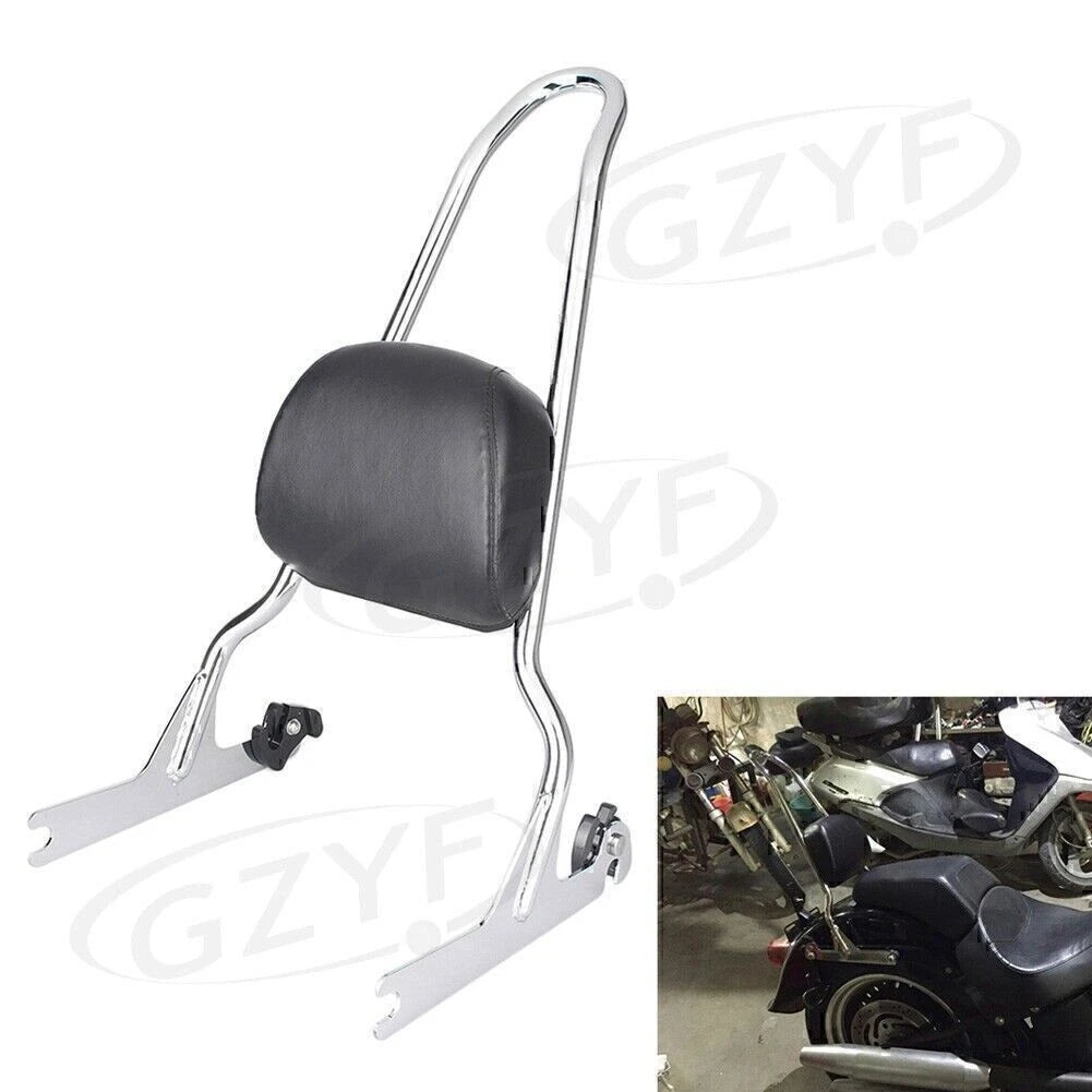 Passenger Backrest Sissybar Chrome for Softail Fatboy Lo (2006–2016)