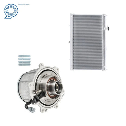 Rear Differential Coupling +3 Row Aluminum Radiator for Nissan Rogue (2009–2013)
