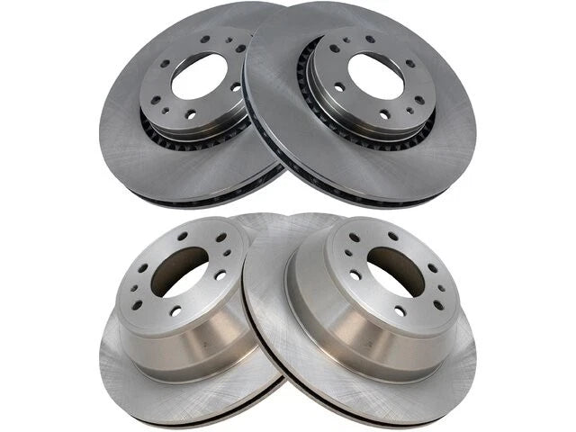 Set of 4 Brake Rotors for Isuzu Ascender (2003–2006) 46659JFHJ