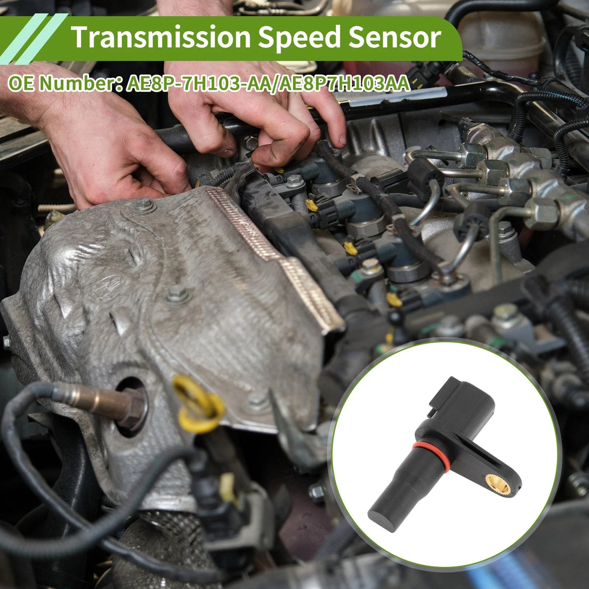 1 Pc Transmission Speed Sensor No.AE8P-7H103-AA for Ford Focus (2010–2014)