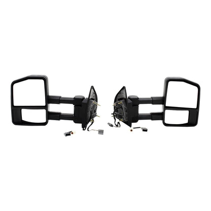 Tow Mirror Set for Ford F250 F350 Super Duty (1999–2007) Power Glass