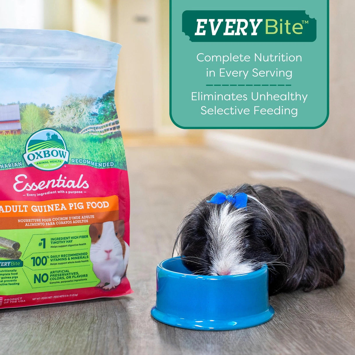 25 lb Essentials Adult Guinea Pig Food Pellets