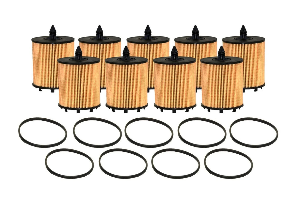Set of 9 Engine Oil Filters for Buick Cadillac Chevy GMC Pontiac Saab